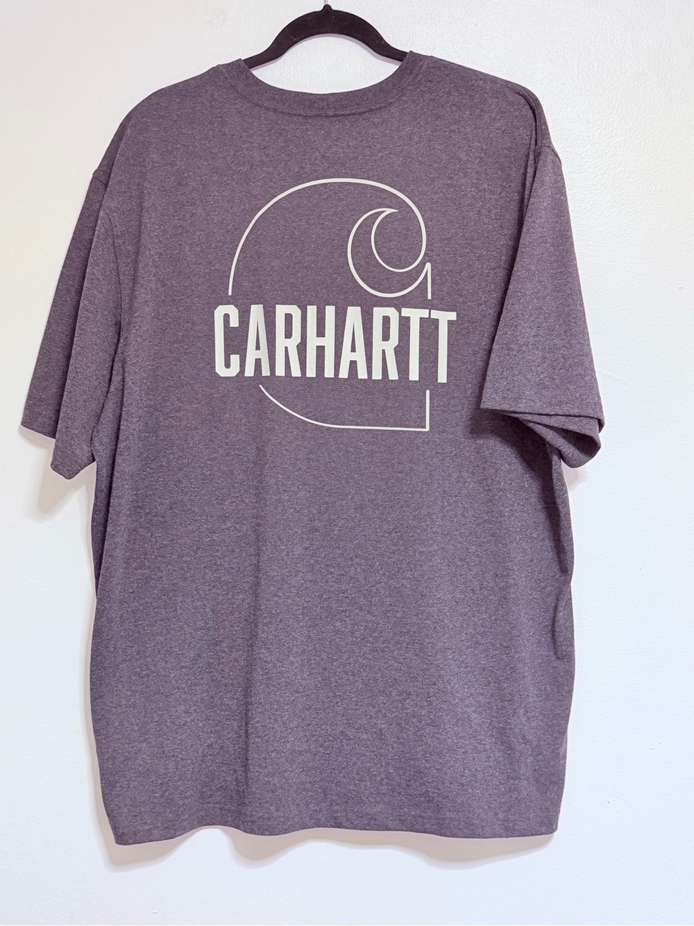 Carhartt Men's Logo Short-Sleeve T-Shirt Gray new with tags xlarge